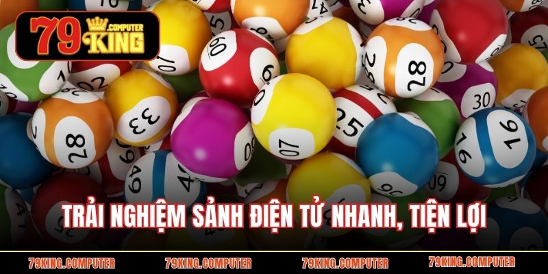 Trải nghiệm sảnh điện tử nhanh, tiện lợi